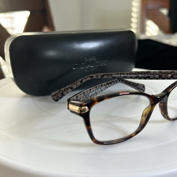 COACH HC6065 Dark Tortoise Women’s  Eyeglasses - Picture 4 of 17